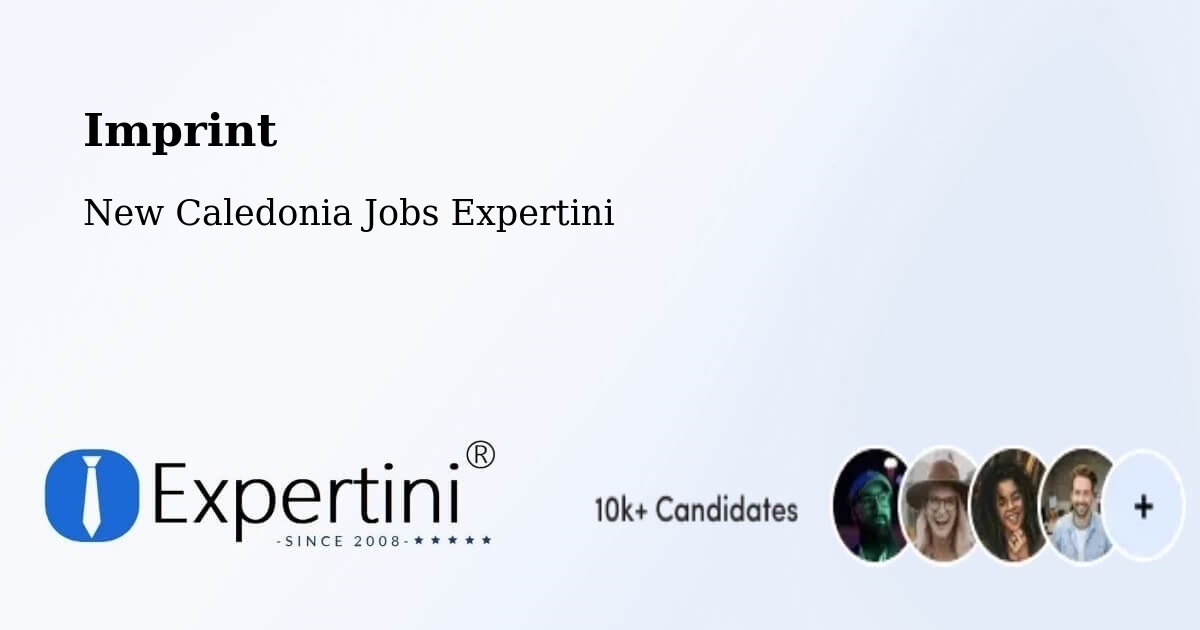 Imprint – Kuto - New Caledonia Jobs Expertini