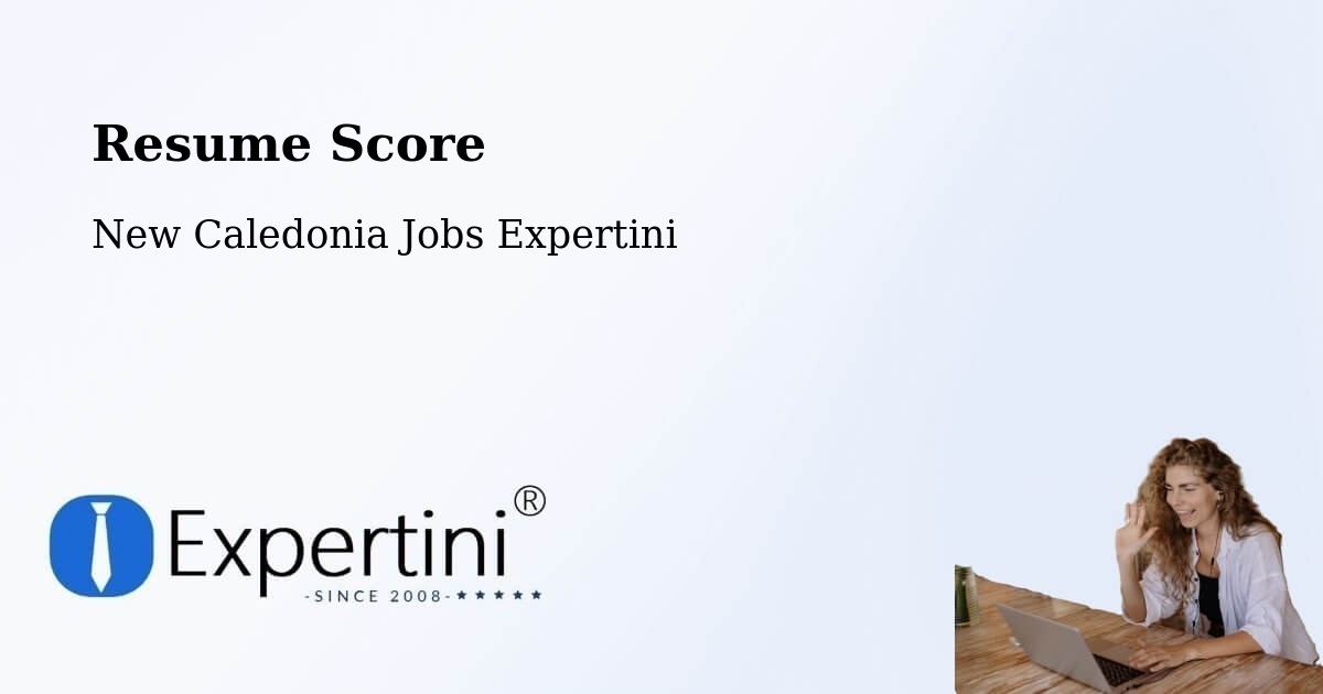 Resume Score & Job Description Match Tool – Kuto - New Caledonia Jobs Expertini