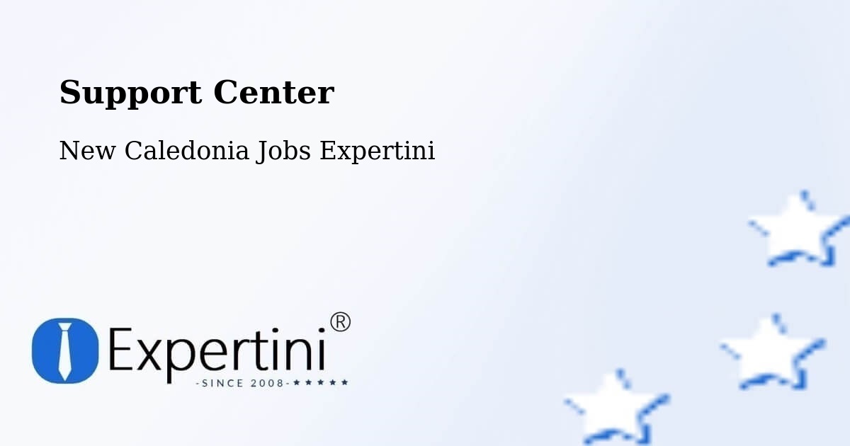 Support Services – Kuto - New Caledonia Jobs Expertini